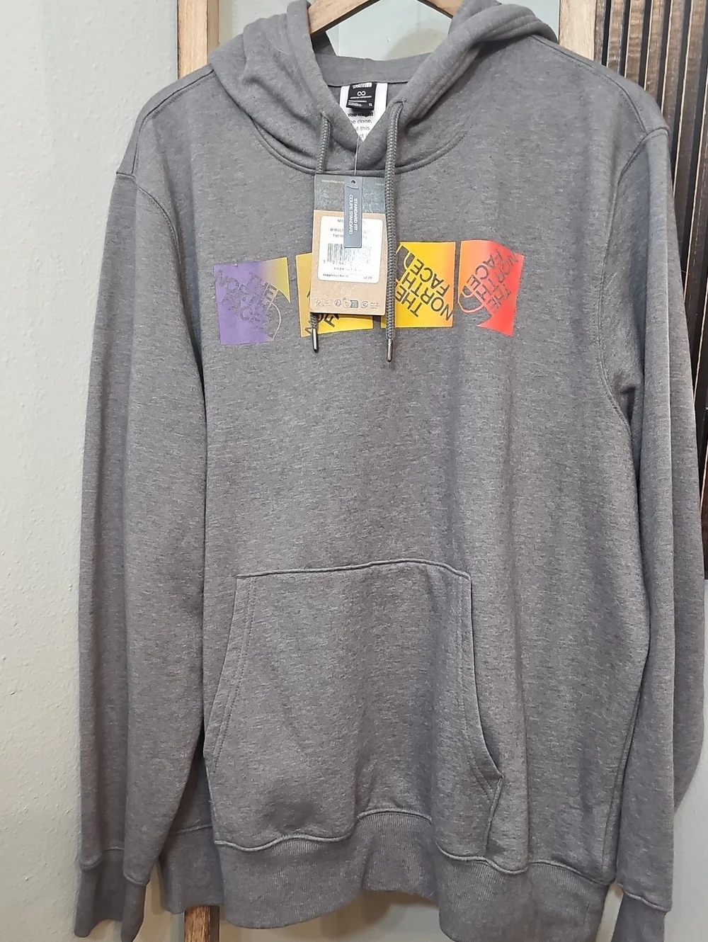 North Face Men's Multicolor Pullover Hoodie